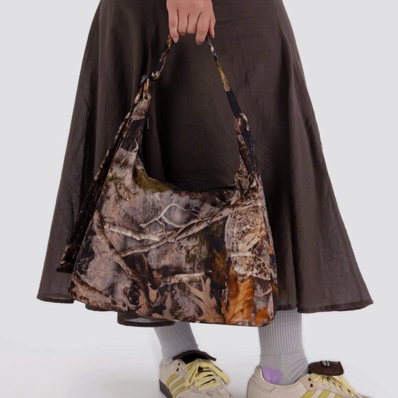 NWT Baggu Nylon Shoulder Bag - Photo Forest - Picture 5 of 6